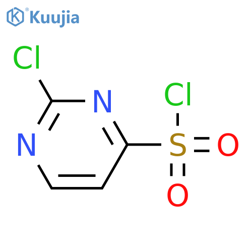 2-Chloropyrimidine-4-sulfonyl chloride structure