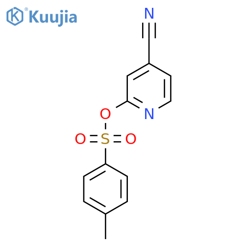 4-Cyanopyridin-2-yl 4-methylbenzene-1-sulfonate structure