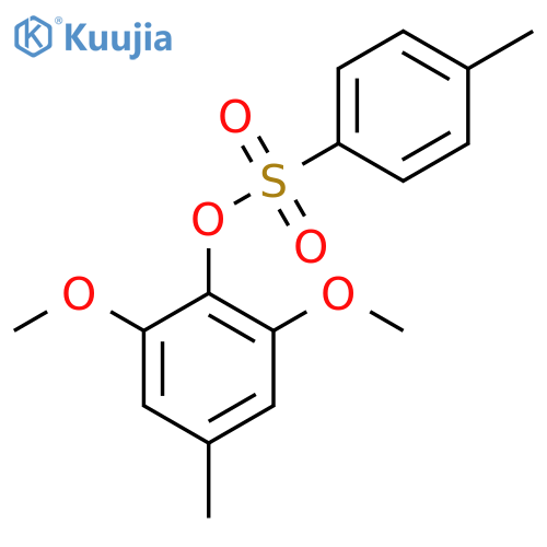 2,6-Dimethoxy-4-methylphenyl 4-methylbenzene-1-sulfonate structure