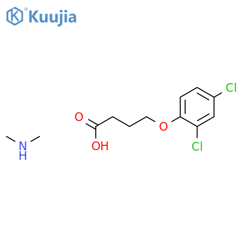 4-(2,4-dichlorophenoxy)butyric acid, compound with dimethylamine (1:1) structure