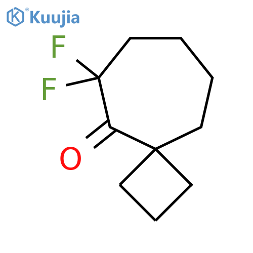 6,6-Difluorospiro[3.6]decan-5-one structure