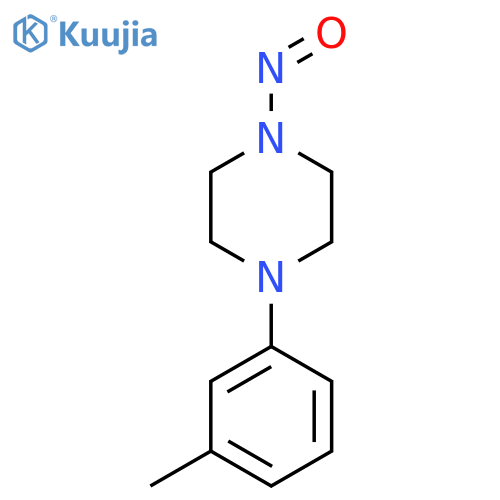 1-(3-Methylphenyl)-4-nitrosopiperazine structure
