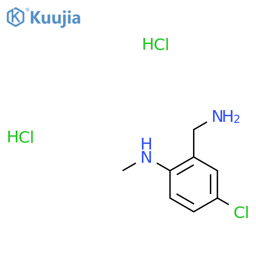 2-(aminomethyl)-4-chloro-N-methylaniline dihydrochloride structure