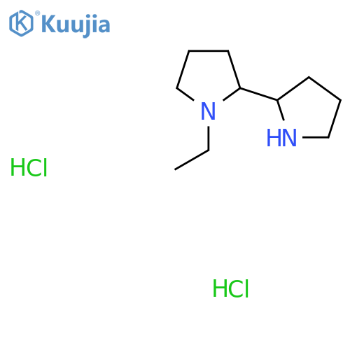 1-Ethyl-2,2'-bipyrrolidine dihydrochloride structure
