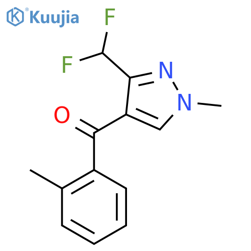 3-(difluoromethyl)-1-methyl-4-(2-methylbenzoyl)-1H-pyrazole structure