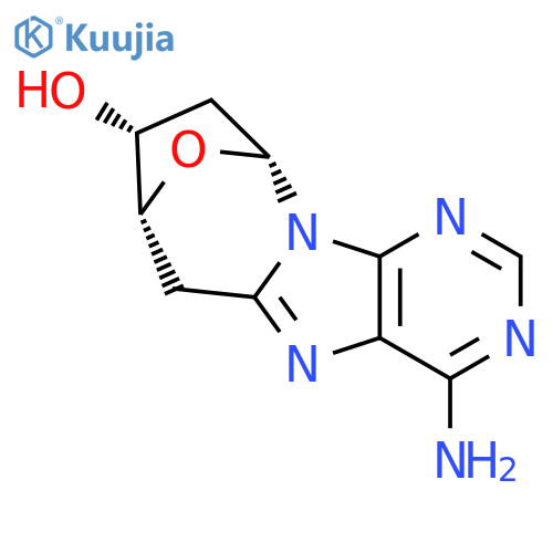 2',5'-DIDEOXY-8,5'-CYCLOADENOSINE structure