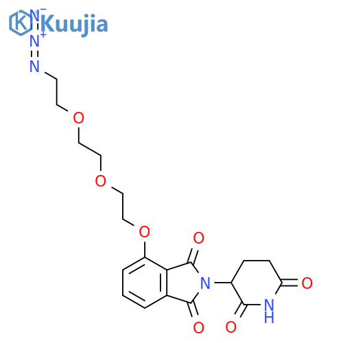 Thalidomide 4'-ether-PEG2-azide structure