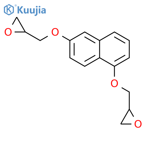 Oxirane,2,2'-[1,6-naphthalenediylbis(oxymethylene)]bis- structure