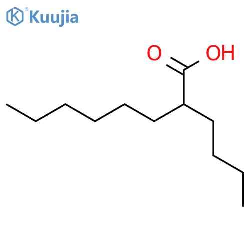 2-Butyloctanoic Acid structure