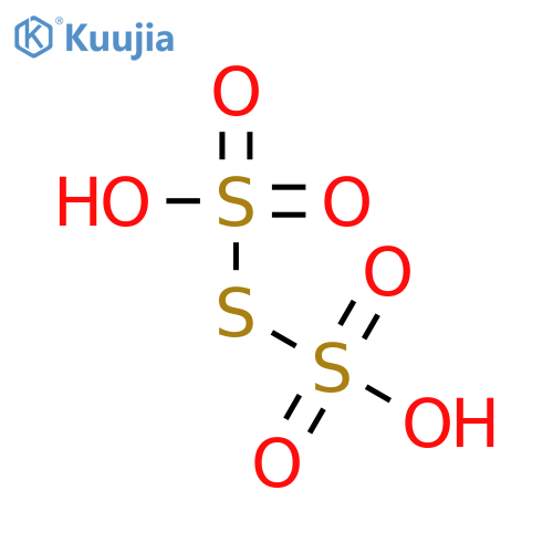 Trithionic acid structure