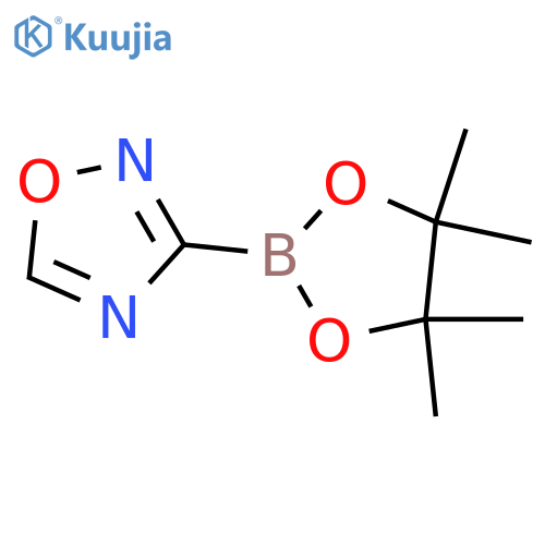3-(4,4,5,5-Tetramethyl-[1,3,2]dioxaborolan-2-yl)-[1,2,4]oxadiazole structure