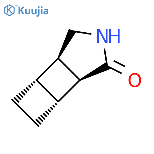 rac-(1R,2S,5R,6S)-8-azatricyclo[4.3.0.0,2,5]nonan-7-one structure
