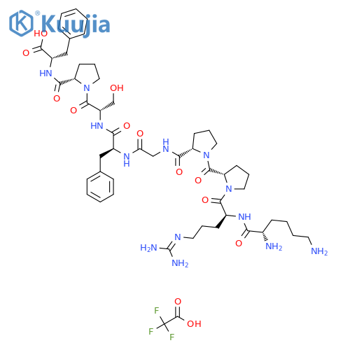 Lys-[Des-Arg9]Bradykinin TFA structure