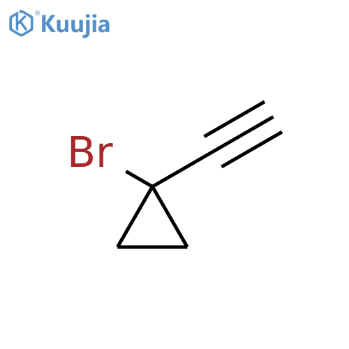 1-Bromo-1-ethynylcyclopropane structure