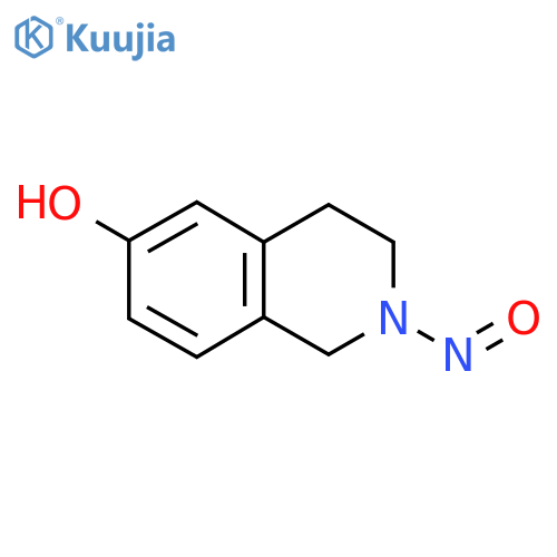2-Nitroso-1,2,3,4-tetrahydroisoquinolin-6-ol structure