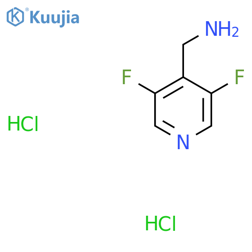 (3,5-difluoropyridin-4-yl)methanamine dihydrochloride structure