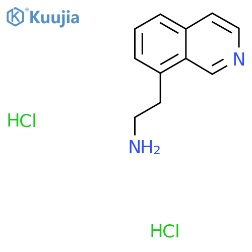 2-(Isoquinolin-8-yl)ethan-1-amine dihydrochloride structure