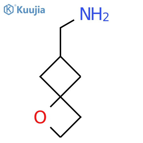 1-{1-oxaspiro3.3heptan-6-yl}methanamine structure