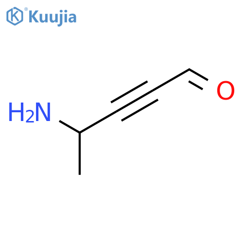 4-aminopent-2-ynal structure