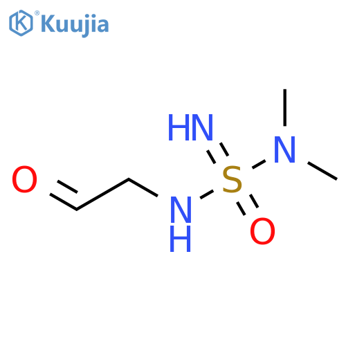 (dimethyl-S-aminosulfonimidoyl)(2-oxoethyl)amine structure