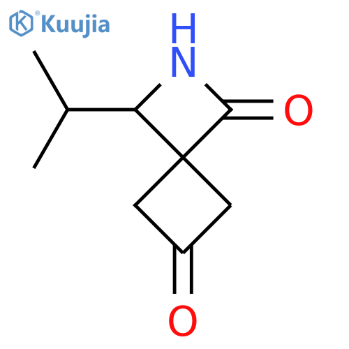 3-(propan-2-yl)-2-azaspiro3.3heptane-1,6-dione structure