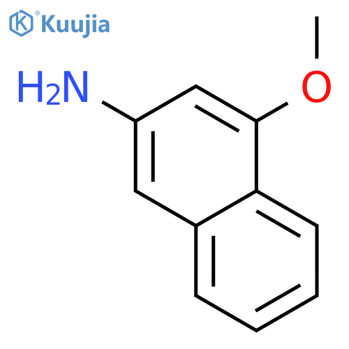 4-Methoxy-2-naphthylamine structure