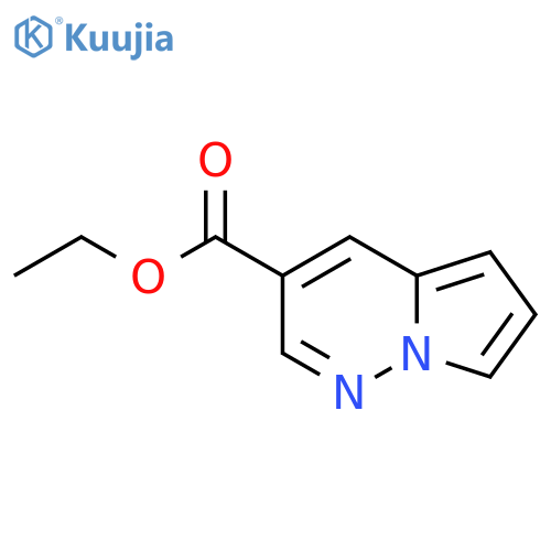 Ethyl pyrrolo[1,2-b]pyridazine-3-carboxylate structure