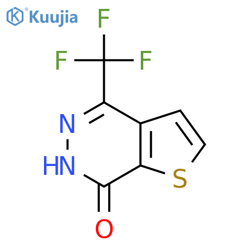 4-(Trifluoromethyl)thieno[2,3-d]pyridazin-7-ol structure