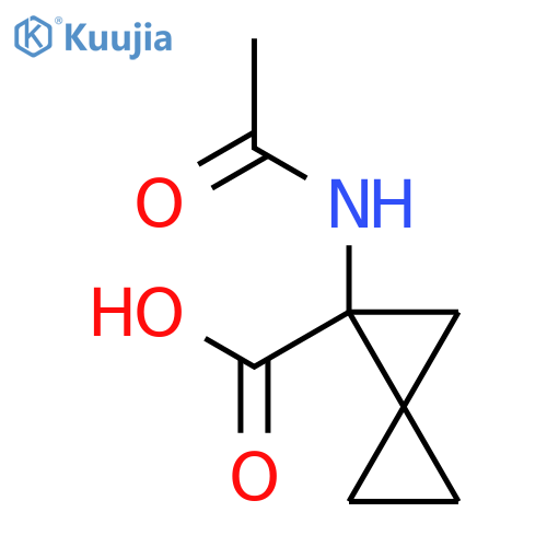 1-Acetamidospiro[2.2]pentane-1-carboxylic acid structure