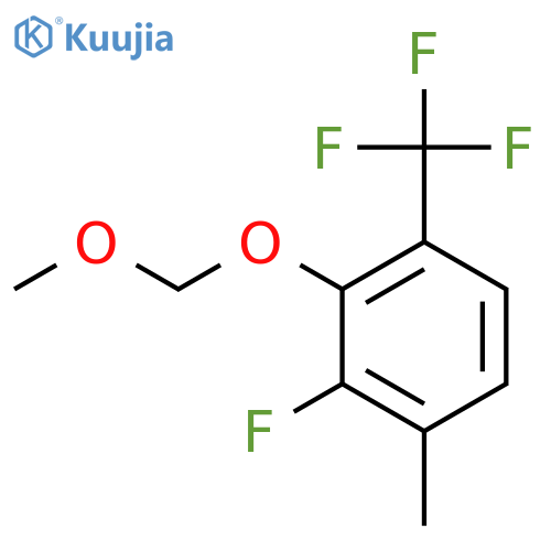 2-Fluoro-3-(methoxymethoxy)-1-methyl-4-(trifluoromethyl)benzene structure