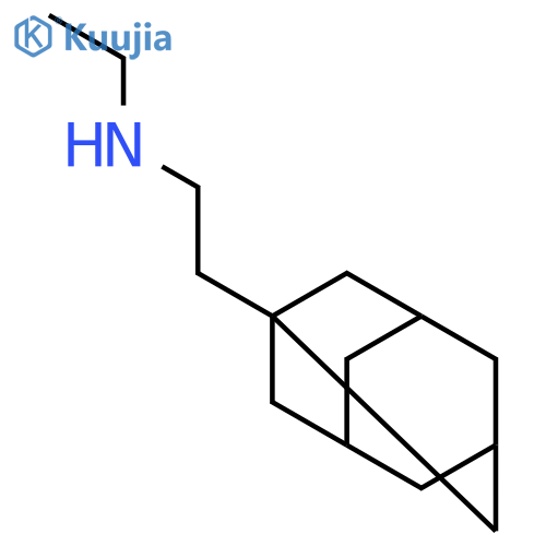 2-(1-adamantyl)-N-ethyl-ethanamine structure