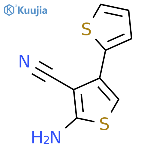 5'-Amino-2,3'-bithiophene-4'-carbonitrile structure