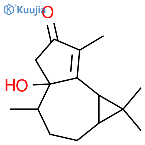 1-Hydroxy-4-aromadendren-3-one; (1β,6β,7β,10β)-form structure