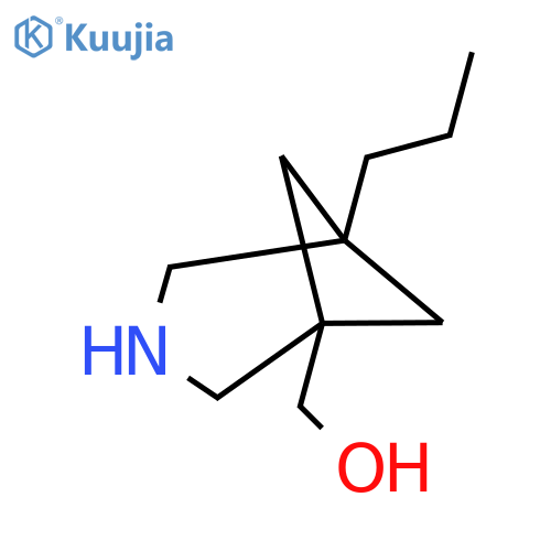 {5-Propyl-3-azabicyclo[3.1.1]heptan-1-yl}methanol structure