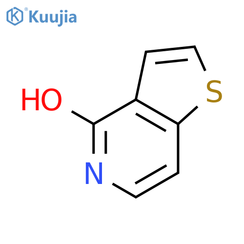 thieno[3,2-c]pyridin-4-ol structure