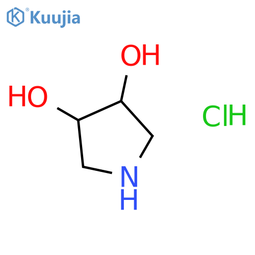 (3S,4S)-Pyrrolidine-3,4-diol hydrochloride structure