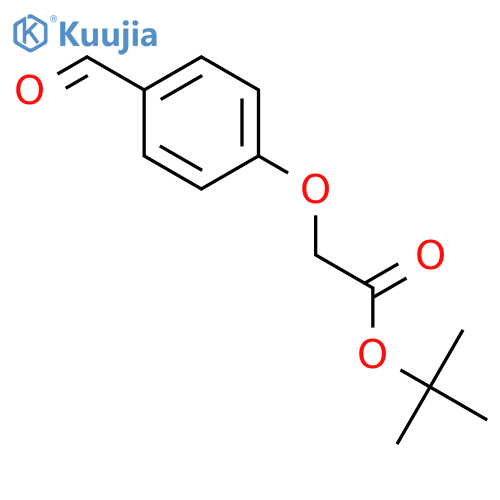 tert-Butyl 2-(4-formylphenoxy)acetate structure