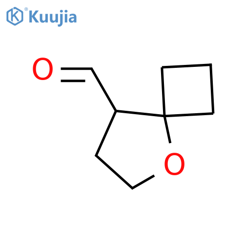 5-Oxaspiro[3.4]octane-8-carbaldehyde structure