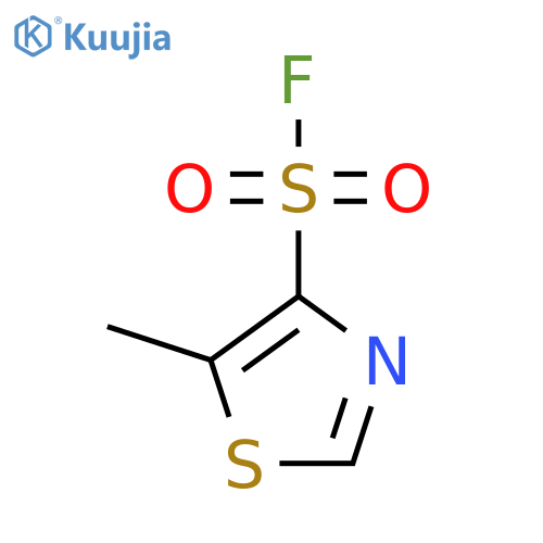 5-Methyl-1,3-thiazole-4-sulfonyl fluoride structure