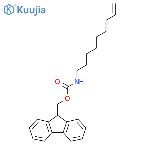 (9H-fluoren-9-yl)methyl N-(non-8-en-1-yl)carbamate structure