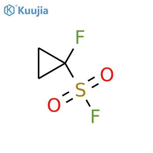 1-Fluorocyclopropane-1-sulfonyl fluoride structure