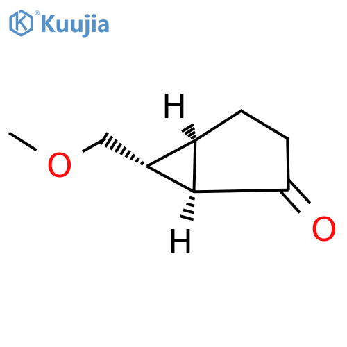 Bicyclo[3.1.0]hexan-2-one, 6-(methoxymethyl)-, (1R,5R,6R)- structure