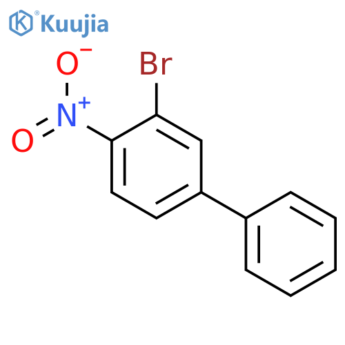 1,1'-Biphenyl,3-bromo-4-nitro- structure