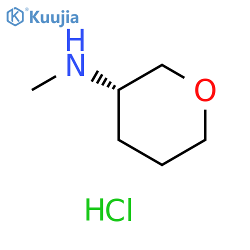 2H-Pyran-3-amine, tetrahydro-N-methyl-, hydrochloride (1:1), (3S)- structure