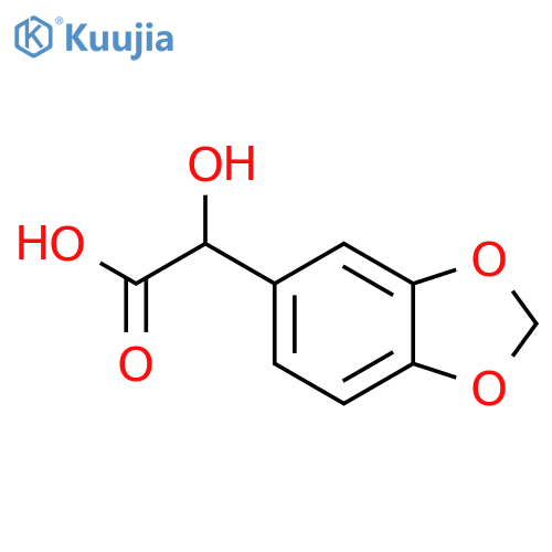 1,3-Benzodioxole-5-glycolic Acid structure