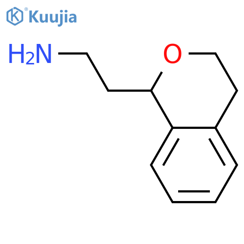 [2-(3,4-dihydro-1H-isochromen-1-yl)ethyl]amine structure