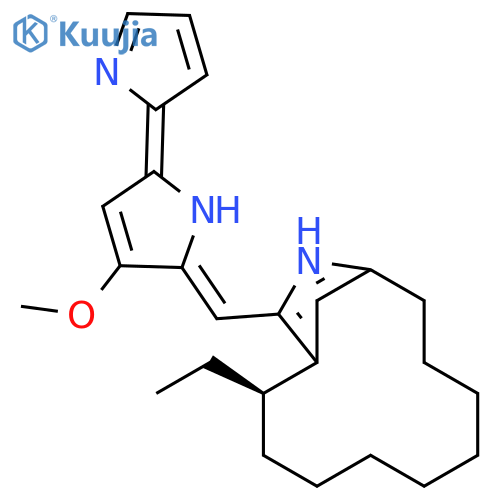 (+-)-Metacycloprodigiosin structure