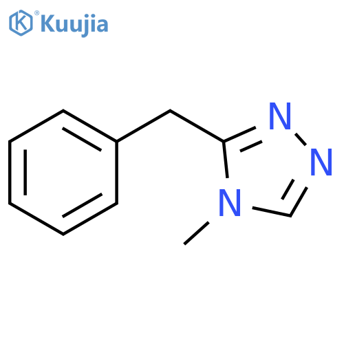 3-benzyl-4-methyl-4H-1,2,4-triazole structure