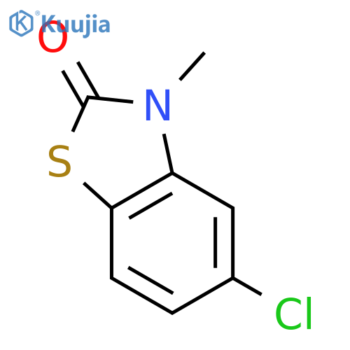 5-Chloro-3-methylbenzo[d]thiazol-2(3H)-one structure