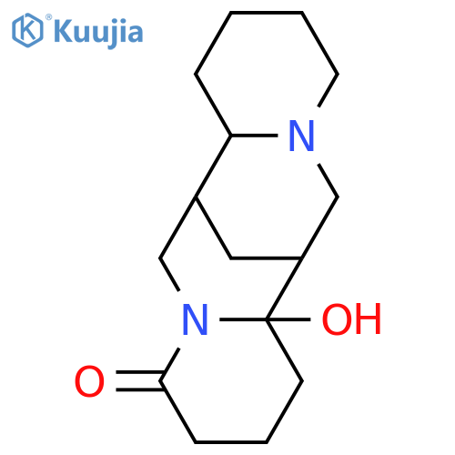 6-Hydroxylupanine; 6α-form structure